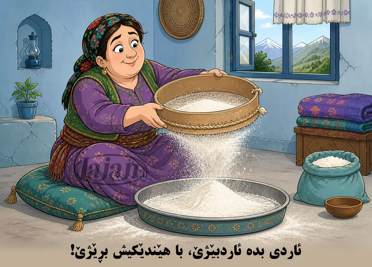 ئاردی بدە ئاردبێژێ...